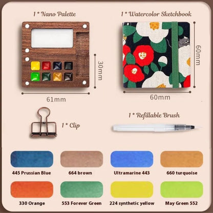 Travel Paint Palette Kit