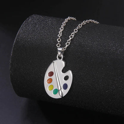 Paint Palette Necklace